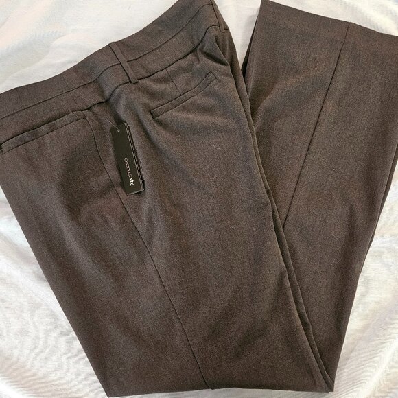 AB Studio Brand Charcoal Magic Waist Dress Slacks, Sz 16 NEW WITH TAGS!! - Picture 2 of 12